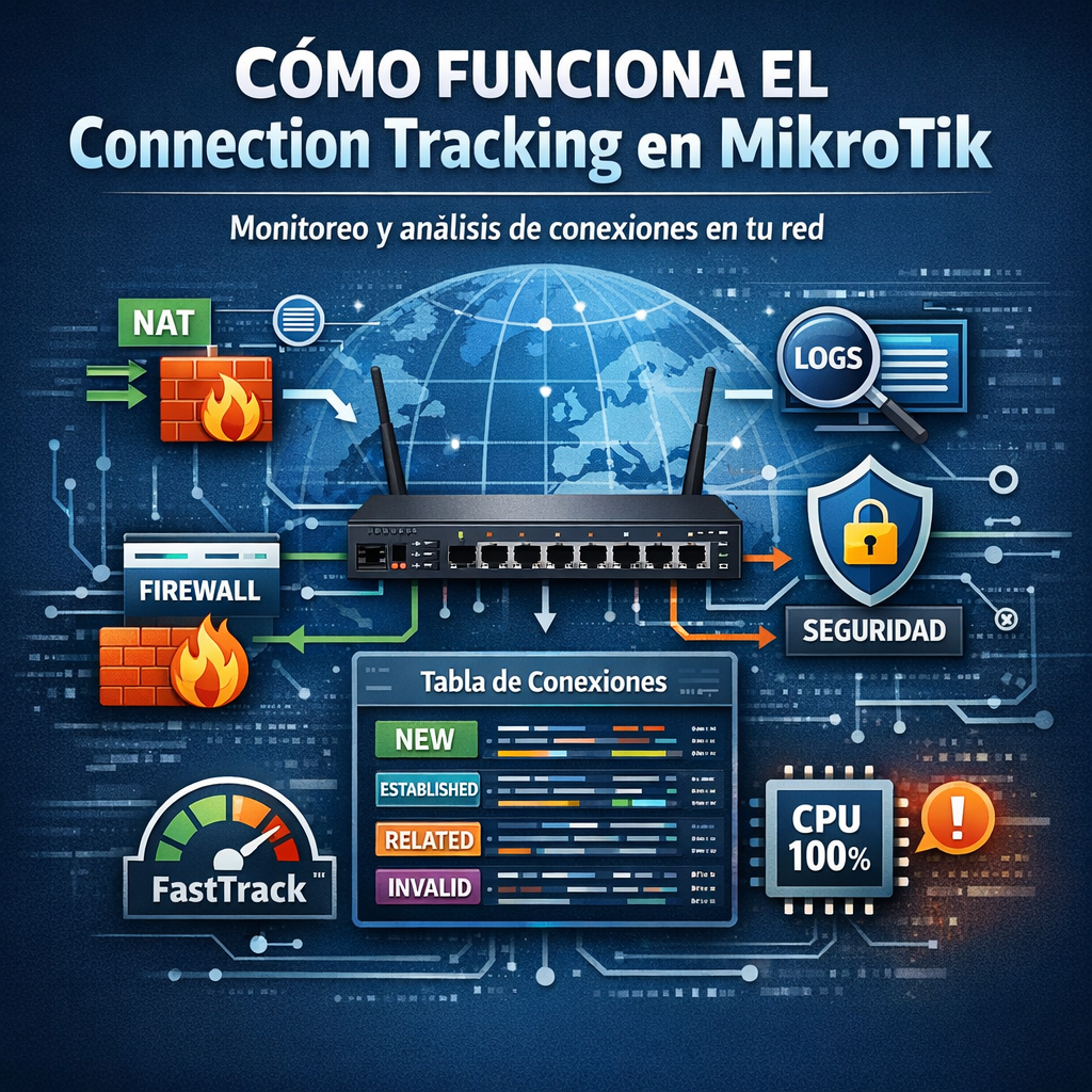 Como funciona el Connection Tracking en MikroTik el articulo que acabas de generar