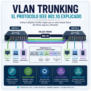 VLAN Trunking: El protocolo IEEE 802.1Q explicado facil y con ejemplos reales