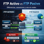 Que es y como funcionan el FTP Activo y el FTP Pasivo