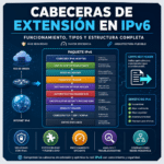 Cabeceras de Extension en IPv6: Funcionamiento, Tipos y Estructura Completa