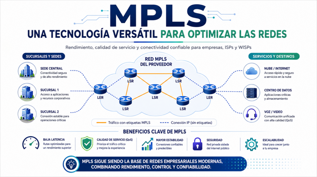 MPLS: Una Tecnologia Versátil para Optimizar las Redes