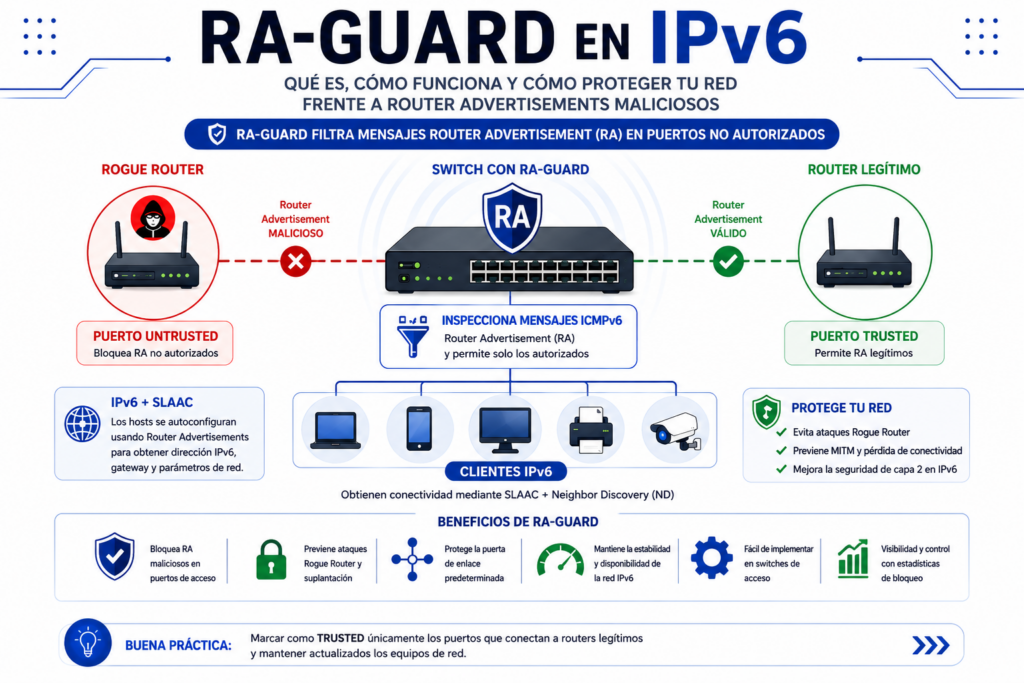 RA-Guard en IPv6: que es, como funciona y como proteger tu red frente a Router
