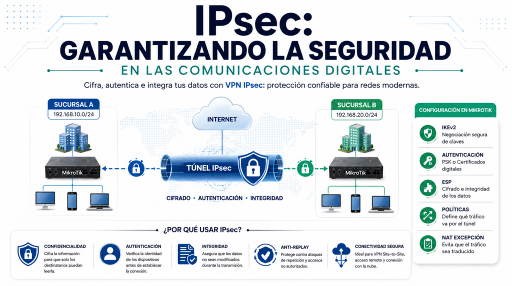 IPsec: Garantizando la Seguridad en las Comunicaciones Digitales