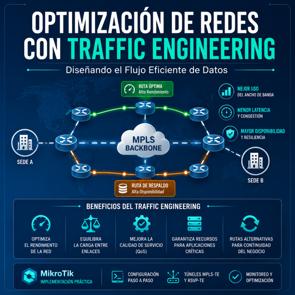 Optimizacion de Redes con Traffic Engineering: Diseñando el Flujo Eficiente de Datos