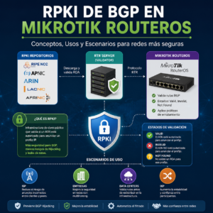 RPKI de BGP en MikroTik RouterOS: Conceptos Usos y Escenarios